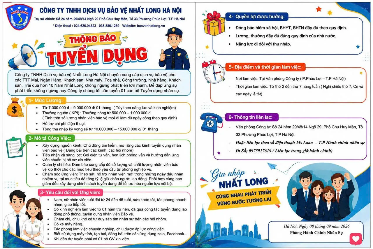 Tuyển dụng